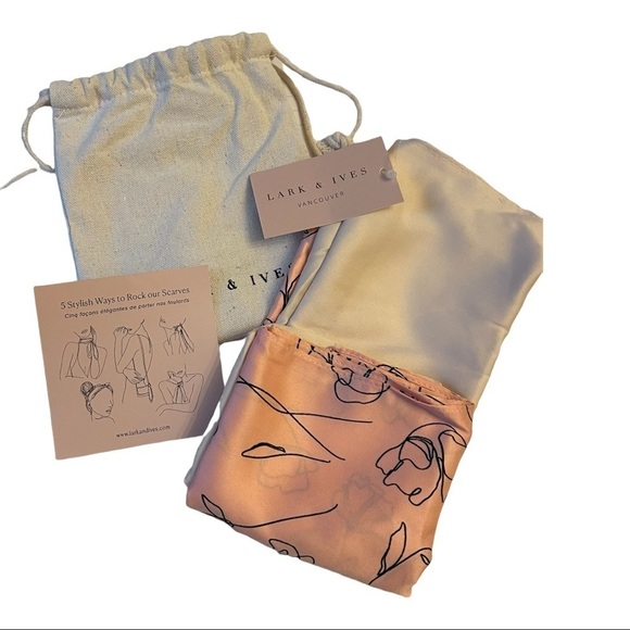 MINIMALIST HAIR SCARF BUNDLE Set of Two - Picture 5 of 5